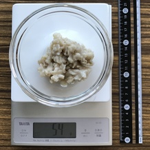 オートミール 10g (1)を調理したオートミール 54g 35kcal