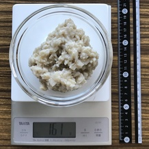 オートミール 30g (3)を調理したオートミール 161g 105kcal
