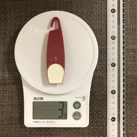 小さじ1杯(5ml)分の中力粉