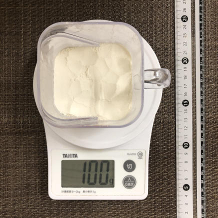 100g分の中力粉