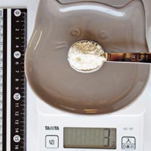 ホットケーキミックス小匙1杯