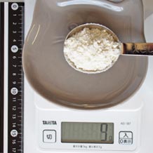 ホットケーキミックス大匙1杯