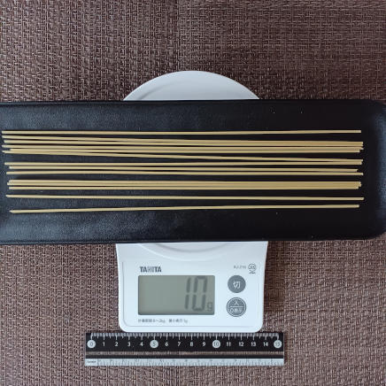 乾麺のスパゲッティ 10ｇ