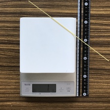 茹でる前のスパゲッテ 1g