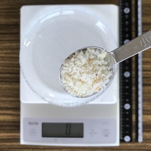 パン粉小さじ一杯