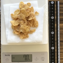 一掴み分のコーンフレーク 7g
