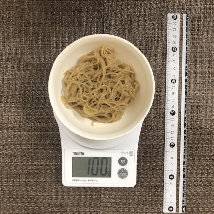 100g分の冷麺の麺