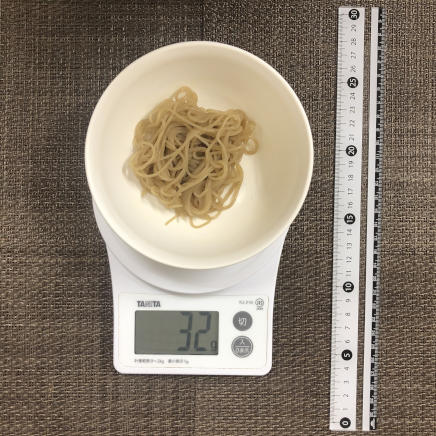80kcal分の冷麺の麺