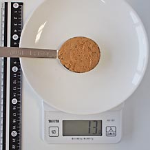 黒砂糖大匙１杯