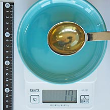 大匙1杯のはちみつ