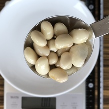 水煮大豆大さじ一杯