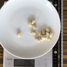 水煮大豆大さじ一杯 15g