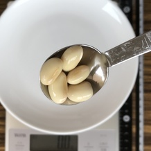 水煮大豆小さじ一杯