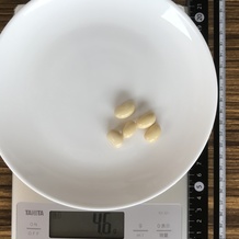 水煮大豆小さじ一杯 5g