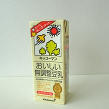 無調整豆乳 200ml