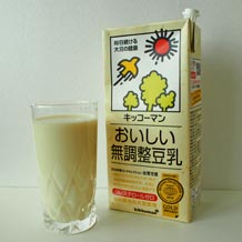 無調整豆乳 200ml