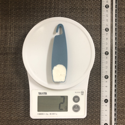小さじ1杯のココナッツパウダー