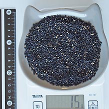 いりごま黒15g