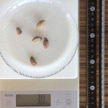 殻抜きピスタチオ、5個