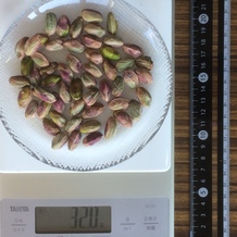 殻抜きピスタチオ、55個、200kcal