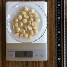 40gのマカダミアナッツ