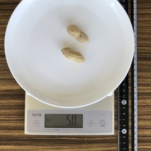 5g位の落花生(殻付き)