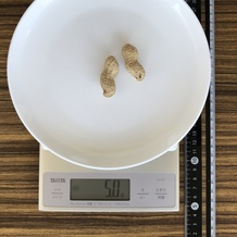 落花生、2個(殻付き)
