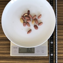 落花生、20g分の可食部