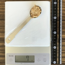 小さじ1杯分のピーナッツバター 7g