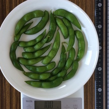 枝豆 21個 100g 69kcal