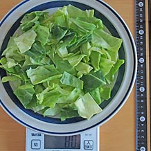 キャベツざく切り80g