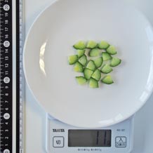 きゅうりさいの目切り