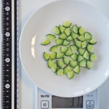 きゅうりさいの目切り