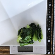 茹でた小松菜 44g