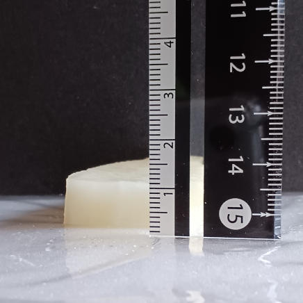 10gの大根糠漬け厚さ約1㎝