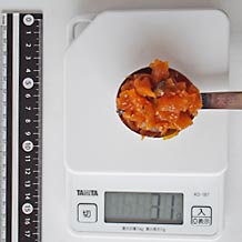 福神漬け大匙１杯