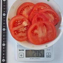 トマト輪切り5枚