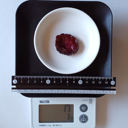 1枚7gのしば漬け