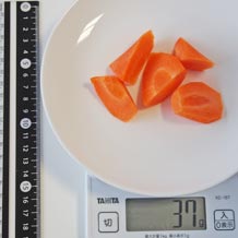 にんじん乱切り5個