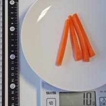 にんじん短冊切り10g