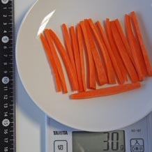 にんじん短冊切り30g