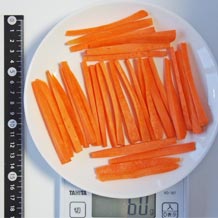 にんじん短冊切り60g