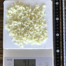 にんにく (みじん切り) 43g