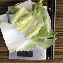 白菜 218g