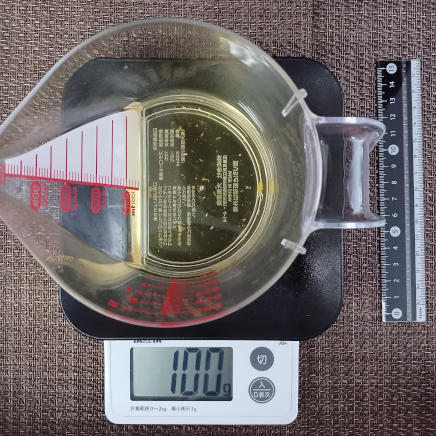 みかん缶詰液汁 100g