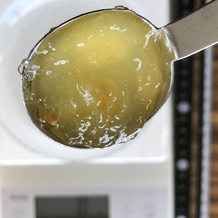 マーマレード小さじ一杯