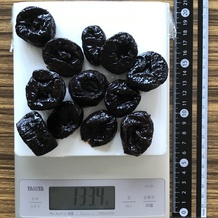 乾燥プルーン 12個 133.4g 314kcal