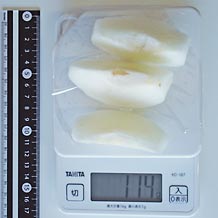 和梨1/12サイズ3個