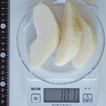 中国梨1/12スライス3個 101g
