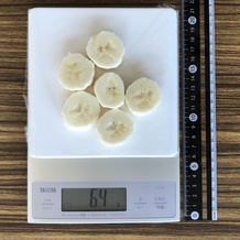バナナのスライス（6枚）